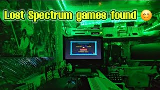 Some lost Zx spectrum games and a chat