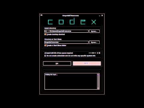 CODEX (2015) installer music