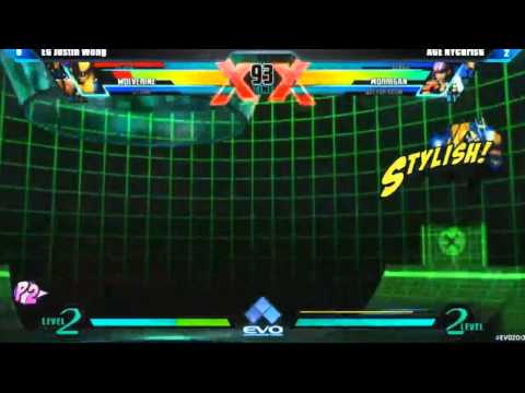 EVO 2013 UMVC3 EG Justin Wong vs AGE Chris G Top 8