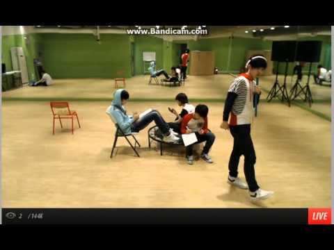 130410 SEVENTEEN TV cut  Concentrating