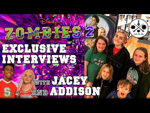 EXCLUSIVE Interviews - ZOMBIES 2 - Meg Donnelly & Noah Zulfikar chat with Juliet Brooke (Feb 2020)