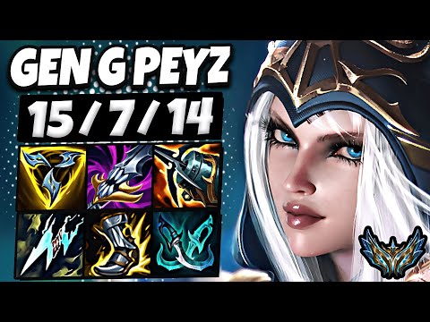 Ashe vs Aphelios ADC [ Gen G Peyz ] Patch 13.12 Korea Challenger ✅