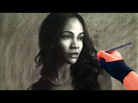 Zoe Saldana Portrait