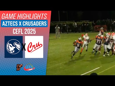 BRISTOL AZTECS (UK) X AMSTERDAM CRUSADERS (NLD) | CHAMPIONSHIP 1/8 CEFL 2025 | Game Highlights