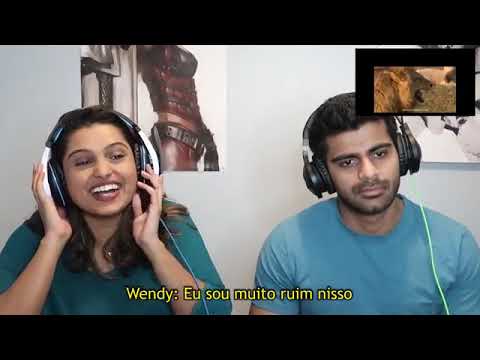 GRINGO REAGEM - DESAFIO TENTE NÃO RIR #1