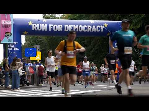 Video Thumbnail: 🇪🇺 Brussels 20K — Run for Democracy in the Heart of Europe!