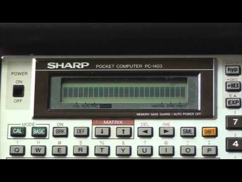 osaka - A Music Demo for Sharp PC-1403
