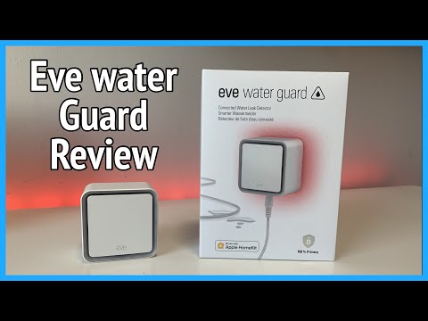 Eve Water Guard Review - HomeKit water leak Detector