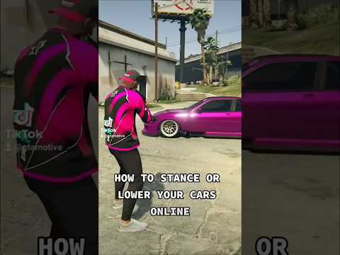 𝙃𝙊𝙒 𝙏𝙊 𝙎𝙏𝘼𝙉𝘾𝙀 𝘾𝘼𝙍𝙎!✅️ #gtamotive #rockstargames #gtaonline #gta #gtav #gta5 #shorts #fyp #usa #cars