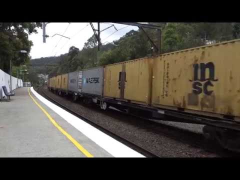 Double 81's with Pacific National 1421 at Koolewong - 7/11/15