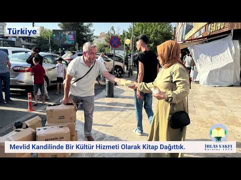 Mevlid Kandili Kitap Dağıtımı 2025