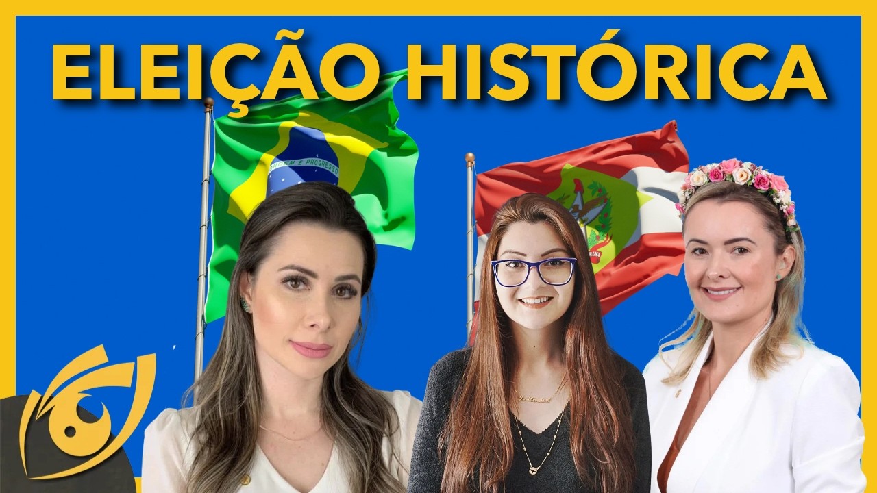 O FENÔMENO ELEITORAL de Santa Catarina: 3 mulheres, 3 recordes históricos