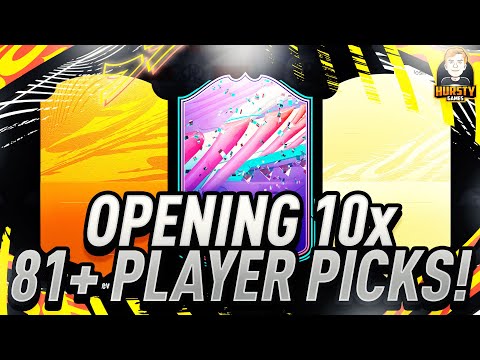 OPENING 10x 81+ PLAYER PICKS! ARE THEY OP AGAIN?! FIFA 21 ULTIMATE TEAM!
