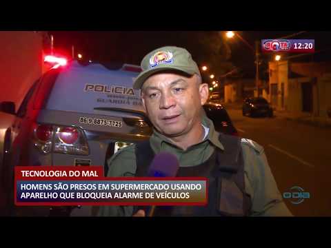 ROTA DO DIA 11 03 20  Homens saÌƒo presos usando aparelho que bloqueia alarme