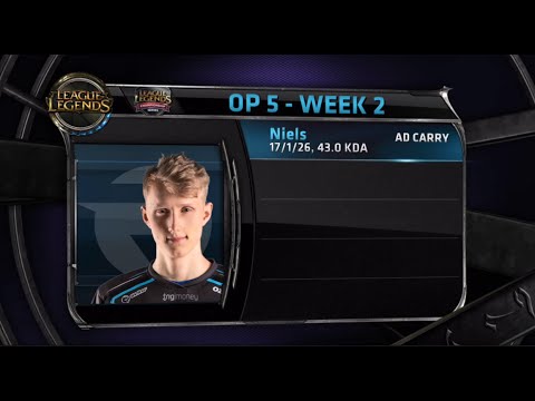 S5 EU LCS Summer 2015 Week 2 Results + overall MVP and 5 OP Players announcement!