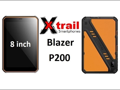 Xtrail P200 Blazer 8" rugged tablet IP68 test