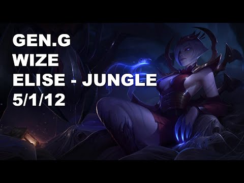 Gen.G Wize Jungle Elise vs Nidalee - KR Challenger Patch 10.9