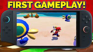 Mario Sunshine Switch 2 - 10 mins of gameplay