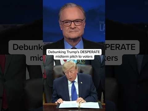 Debunking Trump’s DESPERATE midterm pitch to voters