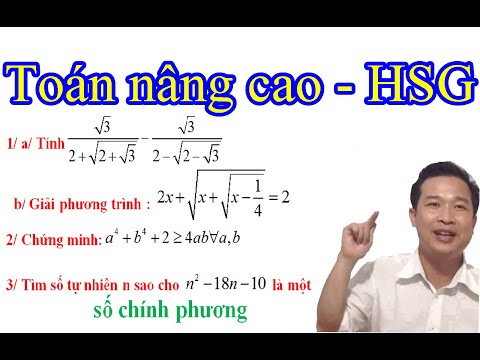 Toán nâng cao ôn thi hsg- Số chính phương - Bất đẳng thức.../tmttuan