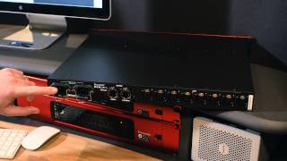 Focusrite RedNet MP8R Audio Interface Overview
