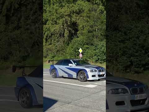 BMW E46 GTR V8 from NFS Most Wanted drifting #bmw #e46 #m3 #nfs