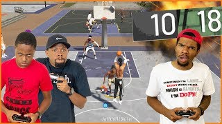 WHAT THE FLUFF JUST HAPPENED..... - NBA 2K19 Playground Gameplay