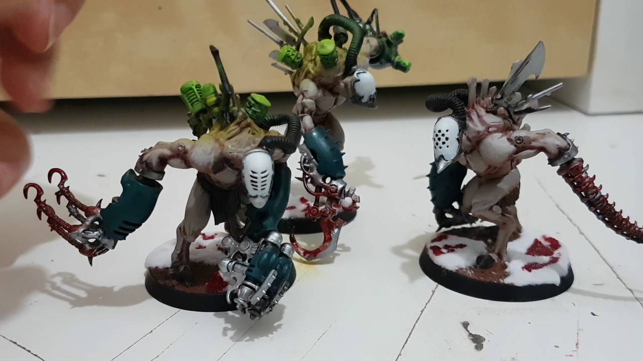 Dark Eldar Grotesque conversions