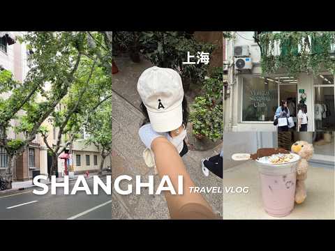 shanghai vlog ☕ city walk, shopping at wukang road, memorable eats, french concession, jazzy vibes