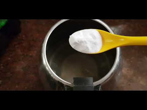 How to remove hard water Stains from Kettle|How To Clean A Kettle | How To Clean A Kettle Inside