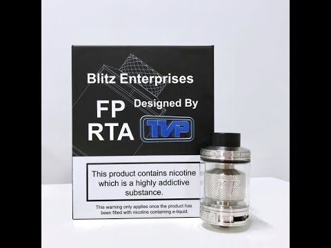 FP RTA by blitz enterprises and TVP (The Vaping Postman)