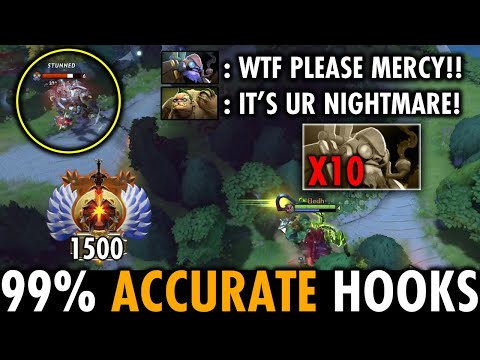where is TINKER?? Come to Pudge!! It's your EPIC Nightmare!! 99% Accurate Hooks  | Genius Pudge