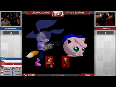 CFL Smackdown 191 Melee - Ridz + Komodo vs Lad + Krudo - Doubles WS