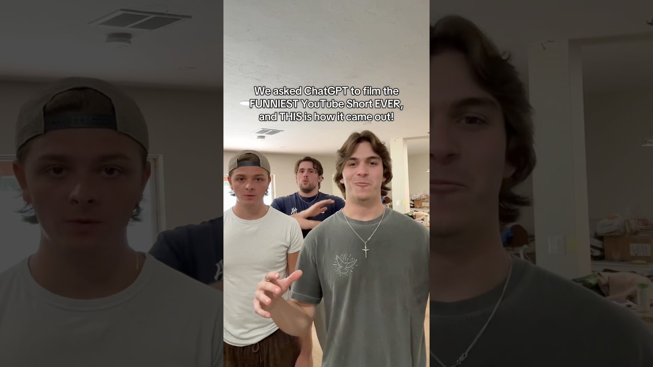 ChatGPT made the funniest YouTube Short ever. (With @michaelstoren. and @H1T1)