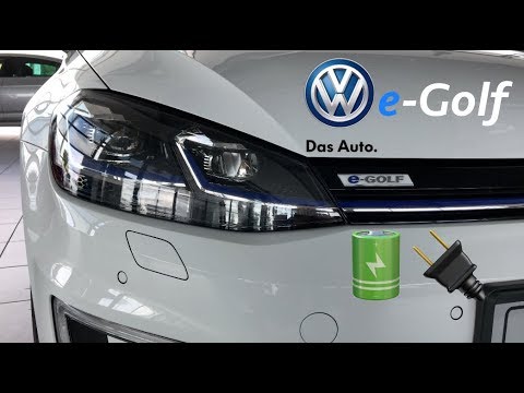Volkswagen e-Golf 2018 review in 4K (interior&exterior)