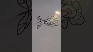how to make easy draw rose, easy draw rose step by step,  easy art video