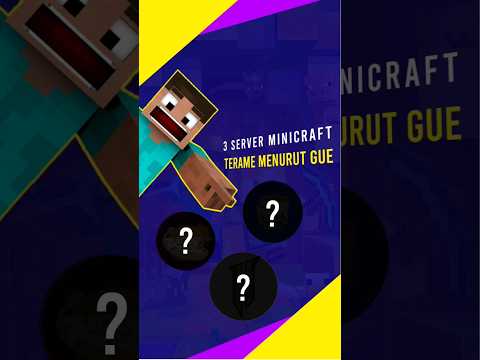 INSANE MINICRAFT SERVER! #bedwars #oneblock