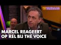 Marcel van Roosmalen reageert op geheel eigen wijze op The Voice of Holland-rel | VI VANDAAG