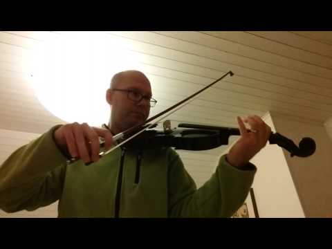 Lär mig spela fiol - 1 månad och 10 dagar