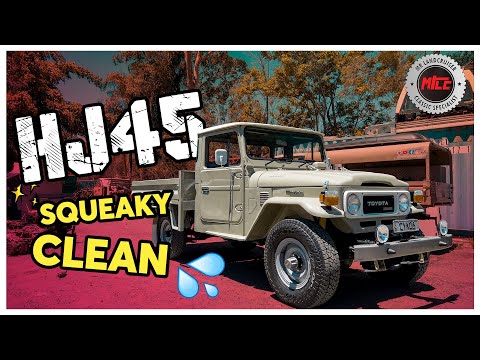 Restoration in under a year HJ45 Landcruiser