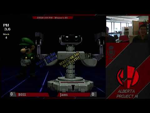 SMSH 209 - Jams (ROB) vs BOSS (Luigi) - Winner's R1