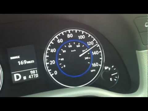 Thumbnail for 2011 Infiniti G37 0-127 mph (0-60 mph too) by video, Infiniti, vide