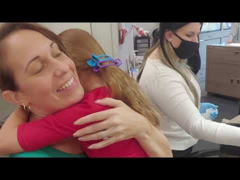 Kaitlyn Gets Her Ears Pierced