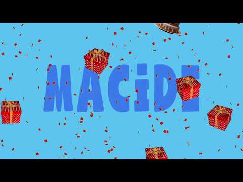 İyi ki doğdun MACİDE - İsme Özel Ankara Havası Doğum Günü Şarkısı (FULL VERSİYON) (REKLAMSIZ)