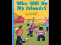 Reading "Who will be my Friends" a bedtime story book read by Addy's Nana, childrens audio book