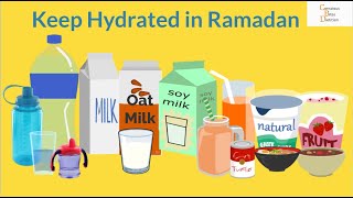 Keep Hydrated in Ramadan