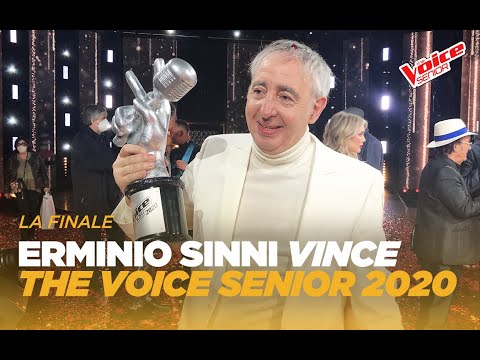 Erminio Sinni is the winner of The Voice Senior
