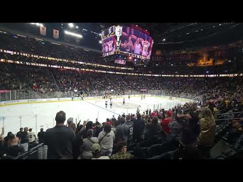 Vegas Golden Knights Goal Horn Live! vs Coyotes (10-4-22)