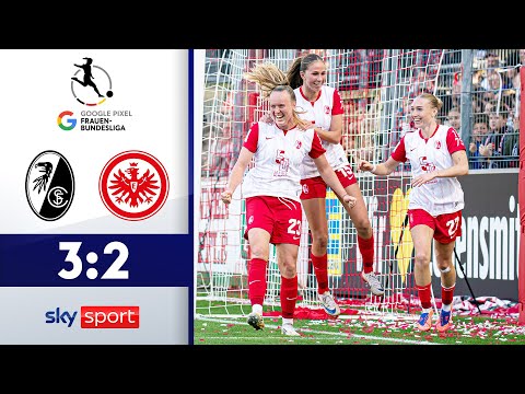 Freiburg dreht nach Pause auf | SC Freiburg - Eintracht Frankfurt | Highlights - Frauen-Bundesliga