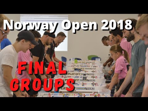 Norway Open 2018 - Final groups
